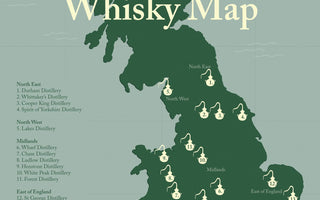 English Whisky Map