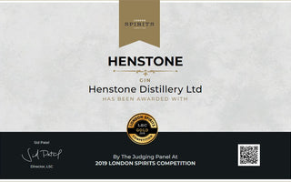 Henstone London Dry Gin – 7th in the World!!