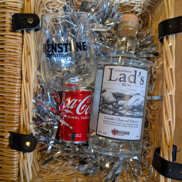 Shropshire Lad’s Rum – Caradoc Charcoal Filtered Gift Hamper