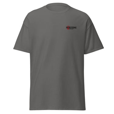 Charcoal Henstone Embroidered T-Shirt