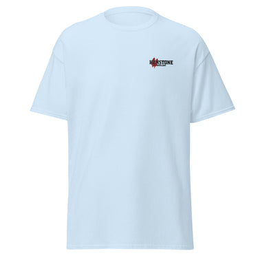 Light Blue Henstone Embroidered T-Shirt