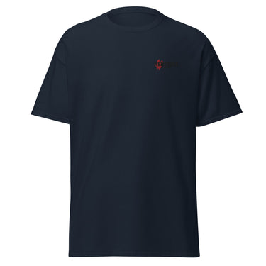 Navy Henstone Embroidered T-Shirt