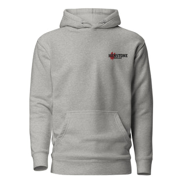 Carbon Grey Henstone Embroidered Unisex Hoodie