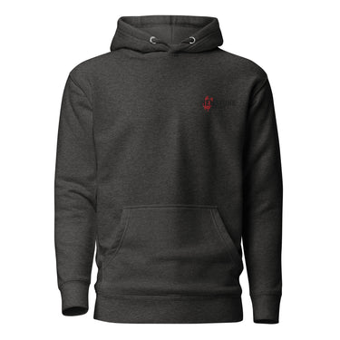 Charcoal Henstone Embroidered Unisex Hoodie